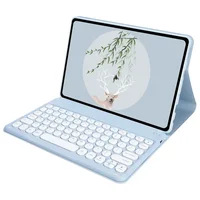 Funda para tableta Lenovo Tab M11, Funda de 11 pulgadas 2024, Funda con teclado Teclado magnético para Xiaoxin Pad 2024 TB330FU TB331FC