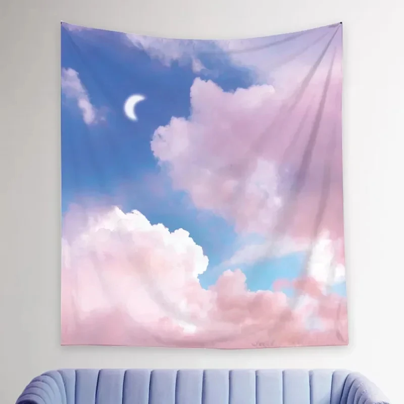 VIKAMA Blacklight UV Reactive Glow Tapestry Wall Hanging, Thick Polyester, Wall Art for Bedroom Dorm Party Game Room Bar Decor