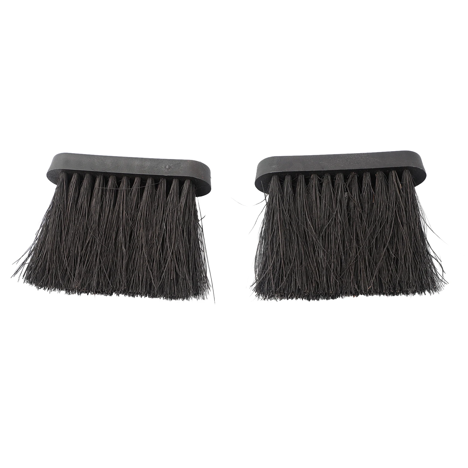 2pcs S/m Fireplace Brushs Oblong Replacement Spare Hearth Brush Head Refill For Companion Sets Stoves Accessories