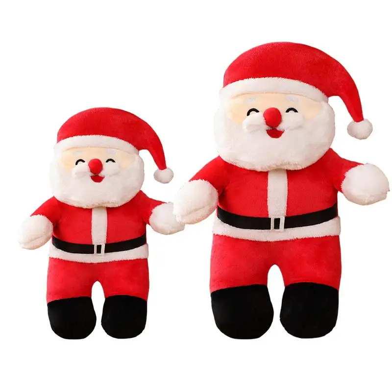 Santa Claus Plush Doll Plush Doll Stuffed Christmas Santa Claus Christmas Celebration Throw Pillow Seasonal Decor Old Man For