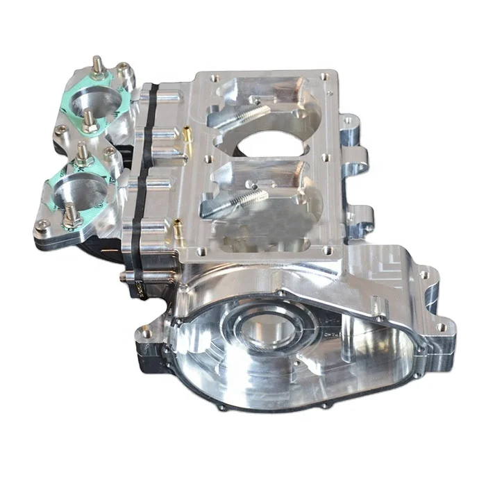 

6061 Jet Ski Parts Billet Crankcase Assembly 6 Axis Custom Cnc Machining Milling Service Aluminum