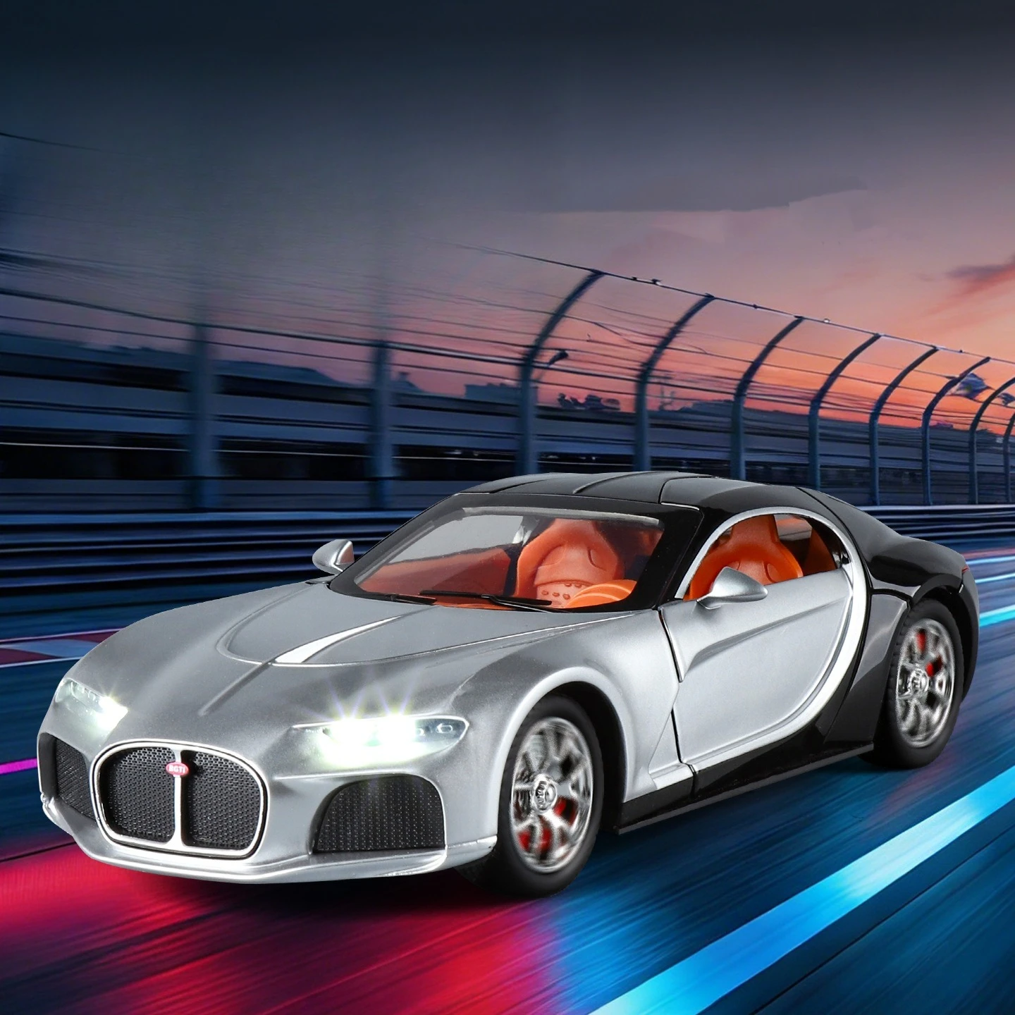 

Масштабная модель автомобиля 1:24 Atlantic Alloy: коллекционная спортивная машина, игрушка для детей, оптовая продажа