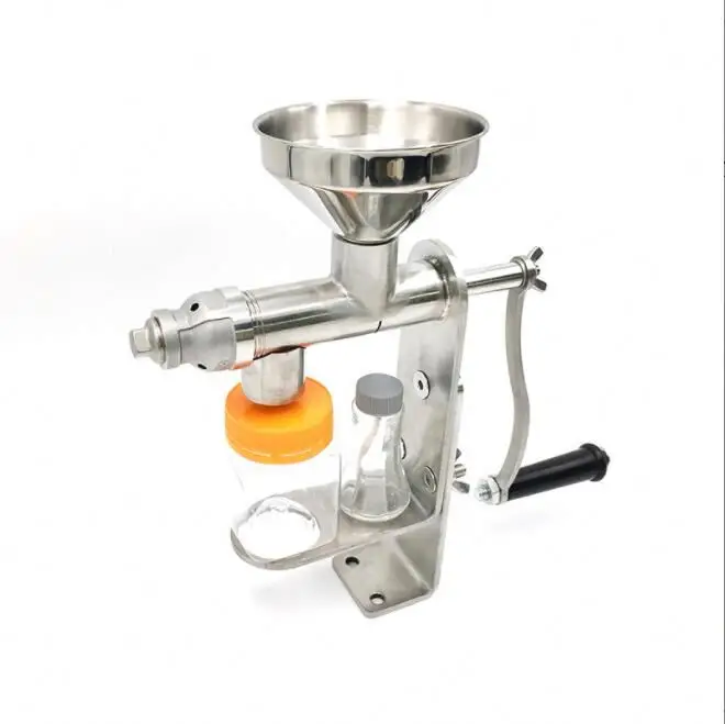 Household oil press non-automatic hot cold hand-cranked small oil sesame peanut rapeseed soybean press machine