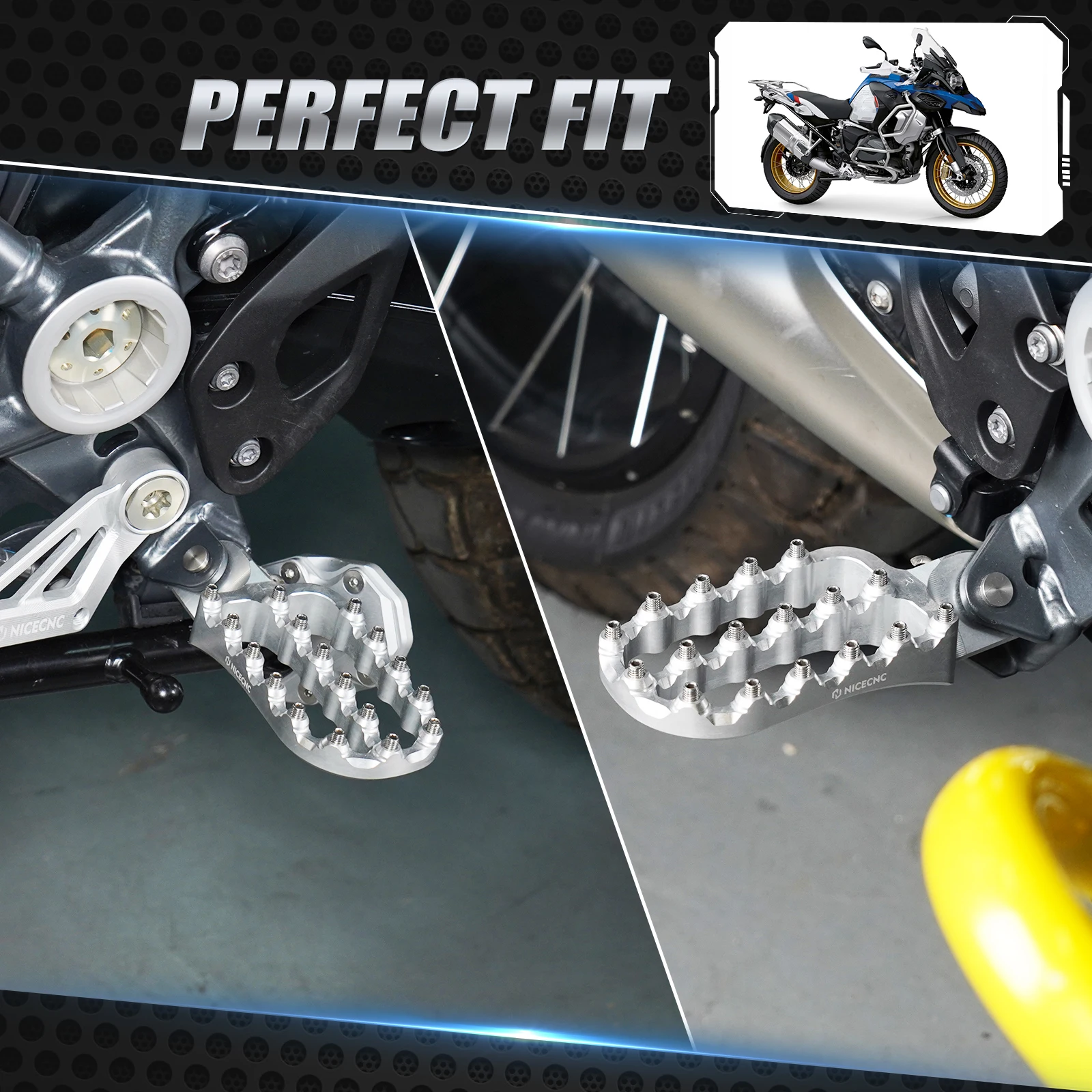 Für BMW R1250GS R1200GS GSA Schalthebel/Fußrasten Fußstütze R1250GS R1250GS Adventure 2019-2024 R1200GS R1200GS ADV 2013-2018 – Detail 22