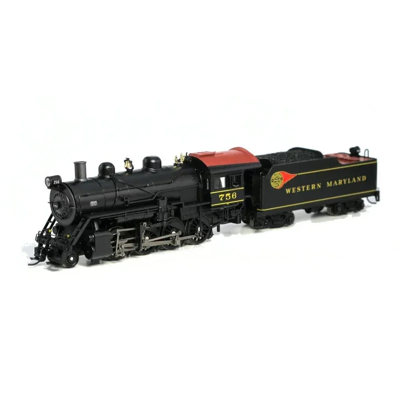 BROADWAY Train Model HO Type 1/87 Steam Locomotive Digital Sound Effect Smoke Effect Rail Car Toy