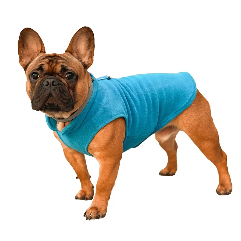 Hundebekleidung, Wolljacken, Chihuahua-Kleidung & Zubehör, Kostüme für Hunde, Bulldoggen, Haus & Garten, Frankreich, Wärmeweste für Welpen – Detail 4
