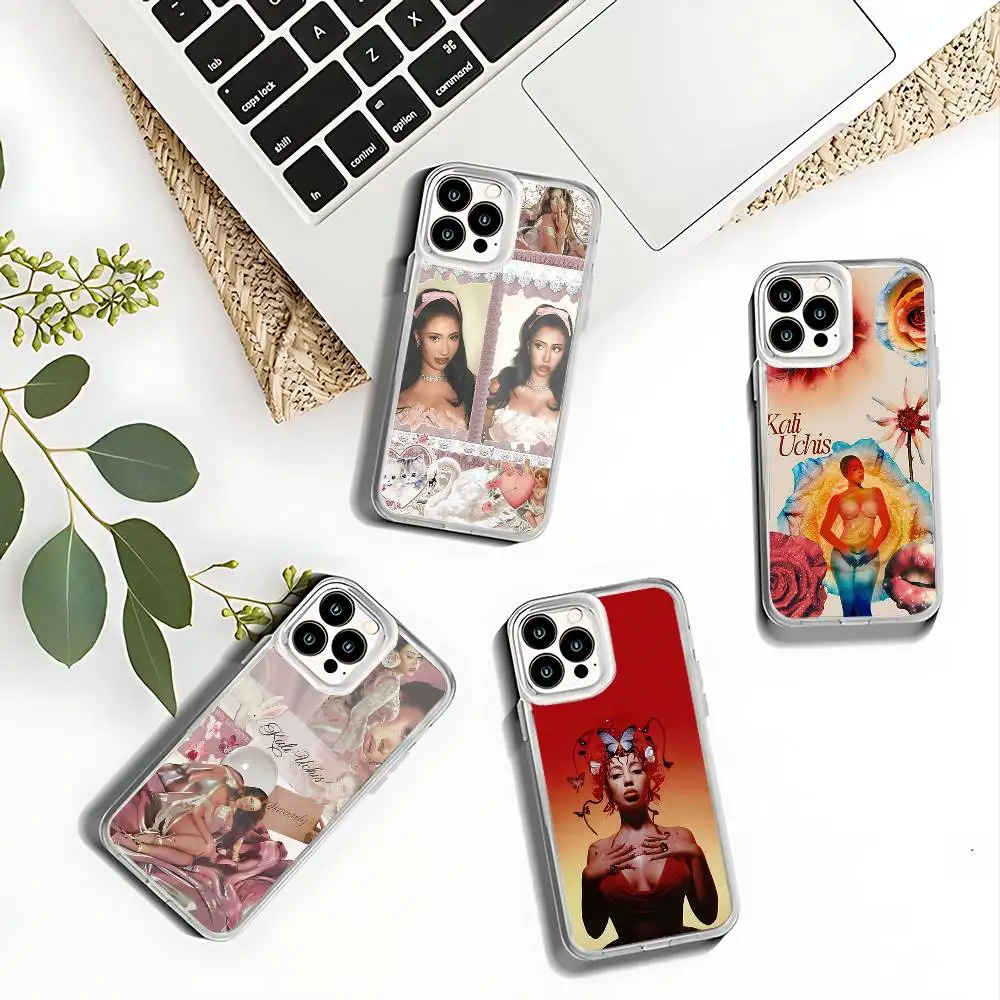 

Kali U-Uchis Sincerely Phone Case For iPhone 17,16,15,14,13,12,11 Pro,Max,Plus,X,XS,XR,SE4,E Mini Transparent Soft Cover