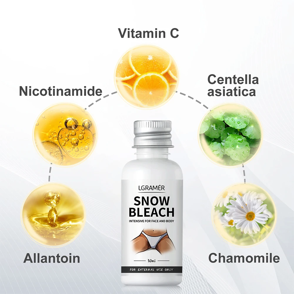 Wewnętrzna część uda czarny krem ​​do usuwania części prywatnych pod pachami esencja wybielająca wybielanie ciemne usuń melaninę krem ​​wybielający skórę