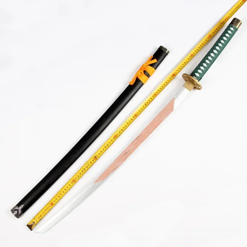 [Funny] 100cm Cosplay Game Touken Ranbu Online Mutsunokami Yoshiyuki weapon Wooden Samurai Sword model Anime Costume party gift