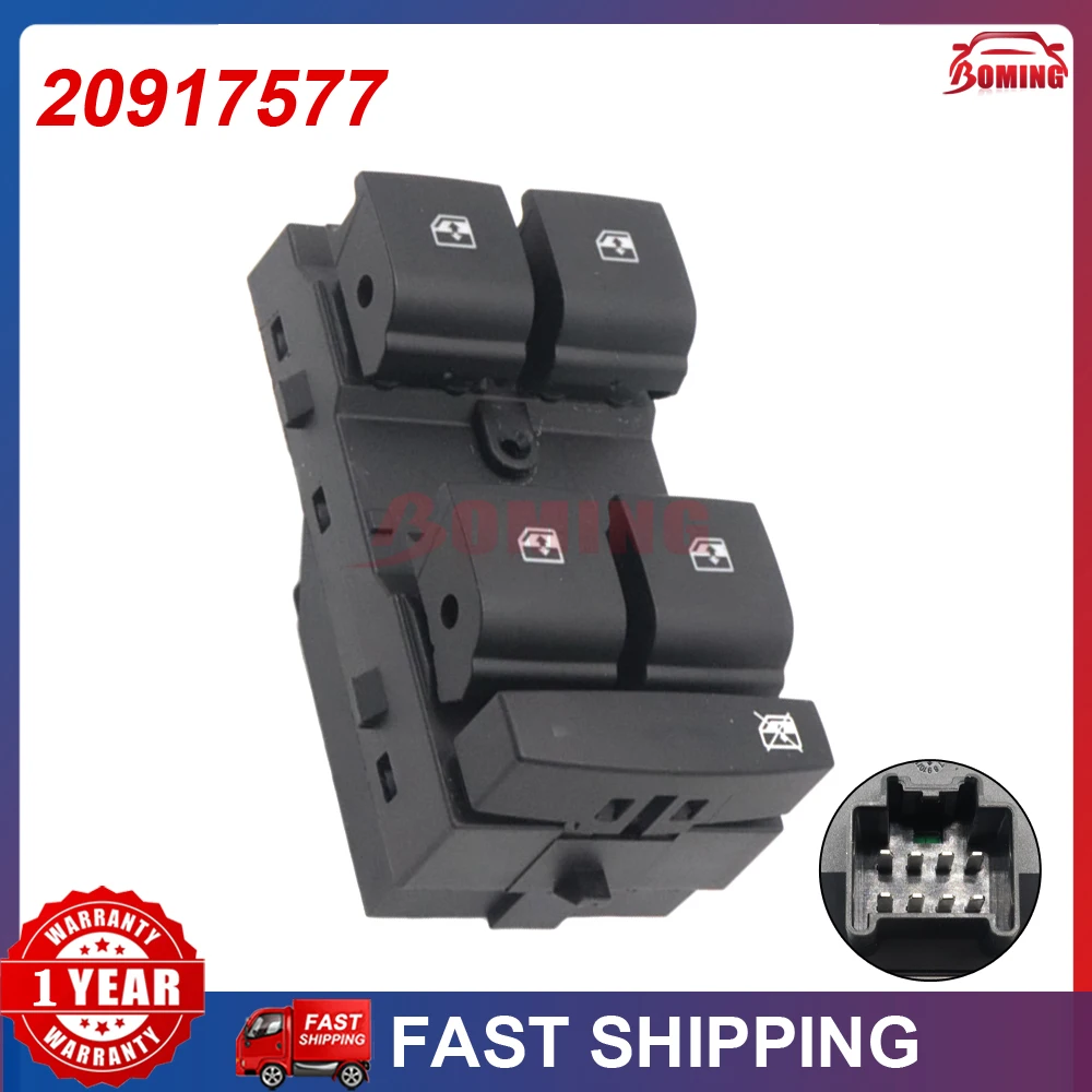 New Car Power Window Switch Control Switches 20917577 Fits For CHEVROLET CRUZE MALIBU ORLANDO CRUZE LIMITED MALIBU 20917599