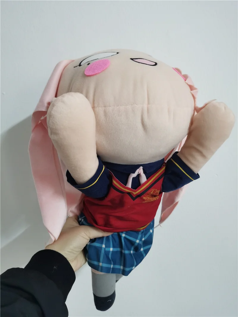 Simpatico anime giapponese Love Live! Nijigasaki High School Idol Club Zhong Lanzhu Lay Down Big Peluche Ripiene Cuscino Bambola Giocattolo Regali 40 cm