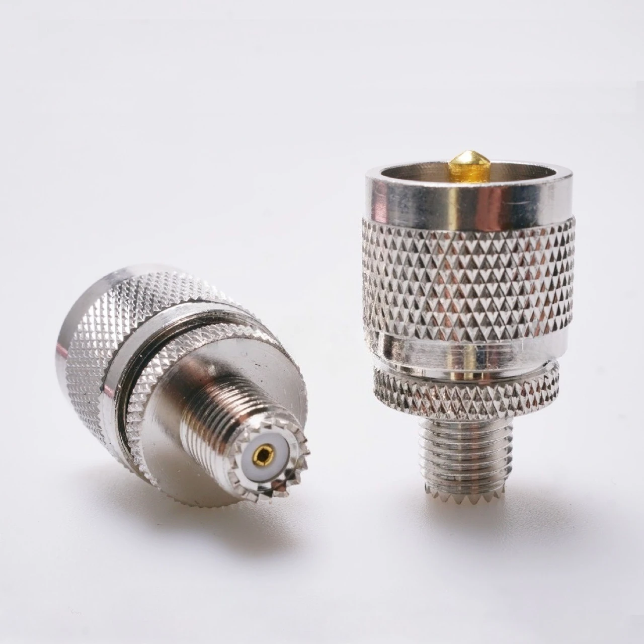 5PCS Coaxial RF connector UHF revolution mini UHF female adapter mini 8.3 female to UHF male
