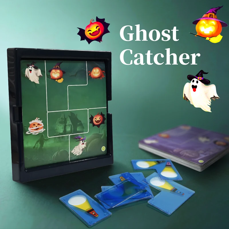 

Ghost Catcher Board Games for Children Multiplayer Interactive Table Game Thinking Training Puzzle Toys Halloween Party Games
