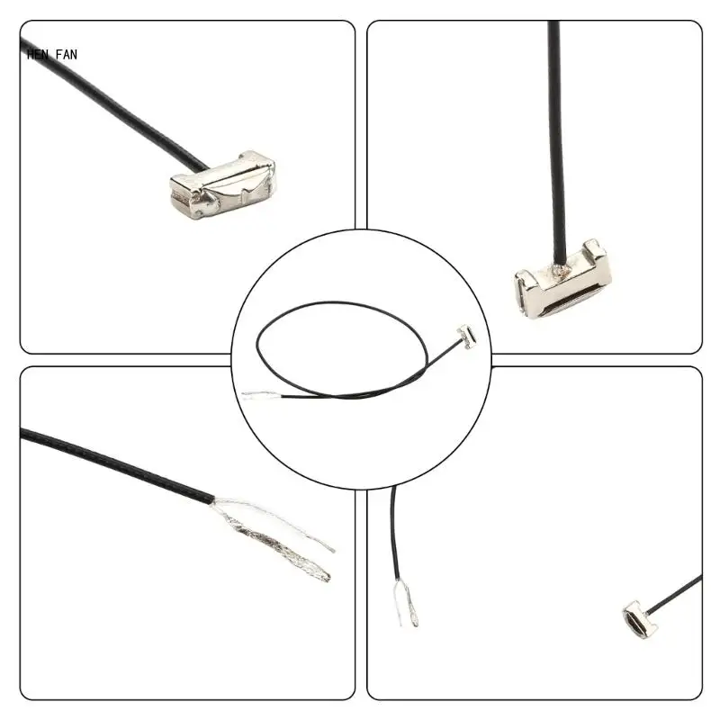 Acoustic Guitar Under Saddles Cable Replacement Soft Saddles Transducer Piezo Pickup Cable for Acoustic Guitar ccessories M89D