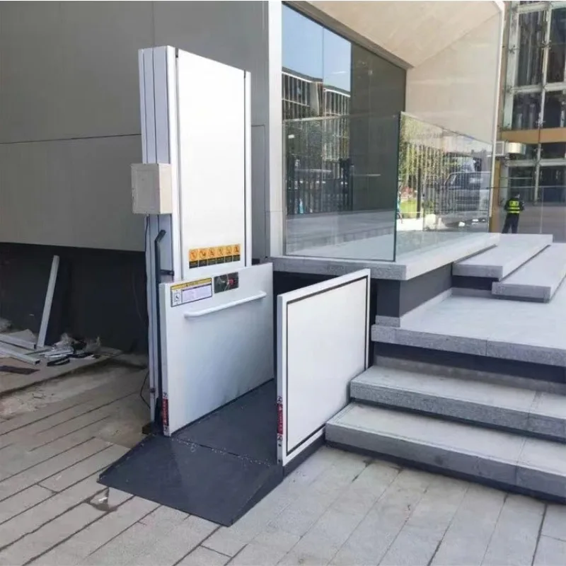 مصاعد قابلة للوصول للمصاعد المنزلية المعاقين، المصاعد الهيدروليكية الكهربائية، منصات الرفع القابلة للوصول للفلل