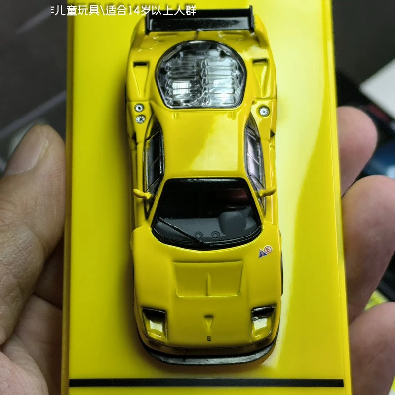 Diecast 1/64 Scale Ferrari F40 Alloy Car Model Ferrari LM Car Model Collectible Toy Simulation Gift Souvenir Display Ornaments