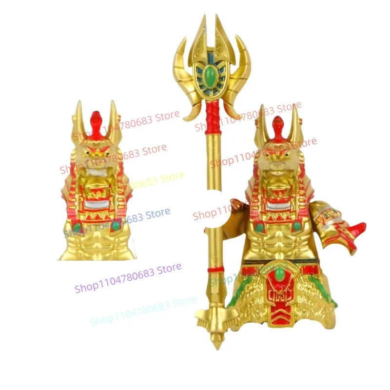 MOC اللبنات الموت التمساح Minifigure الكرتون التجمع نموذج الملحقات المفروشات لعب مجموعة هدايا الأطفال