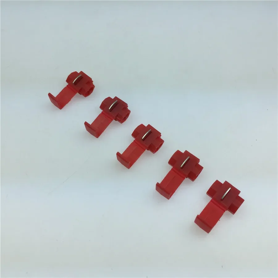 

Motorcycle repair parts lossless lug red wire clamp Free broken cable connector repair parts free shipping