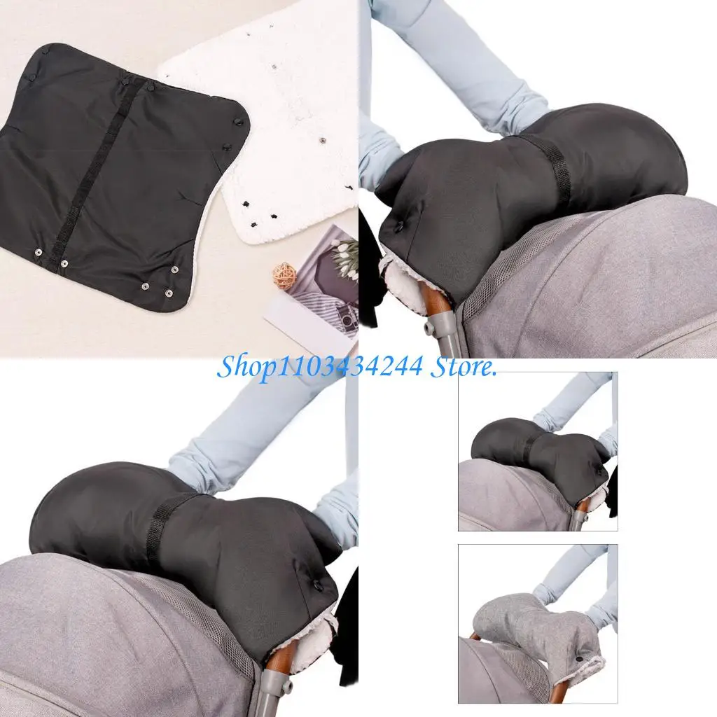 

Pushchair Gloves Wide Opening For Layered Clothing Compatibility