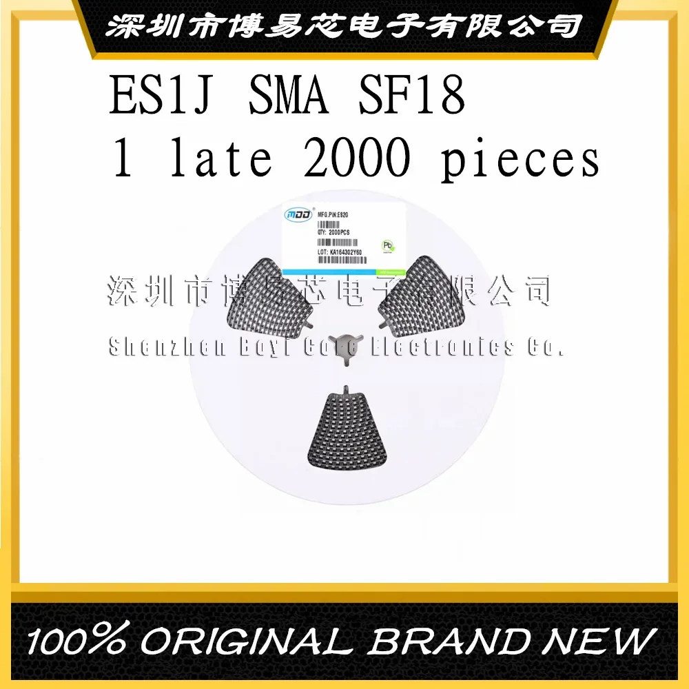 

SMD SF18 ES1J 1A/600V SMA/DO-214AC 1 disc 2K Evaluation board