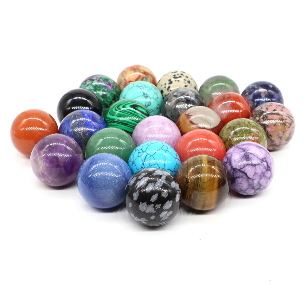 25 مللي متر الحجر الطبيعي كرة مستديرة شفاء كريستال جمشت المجال المعدنية عينة الطاقة التأمل الأحجار الكريمة غلوب هدية تزيين المنزل