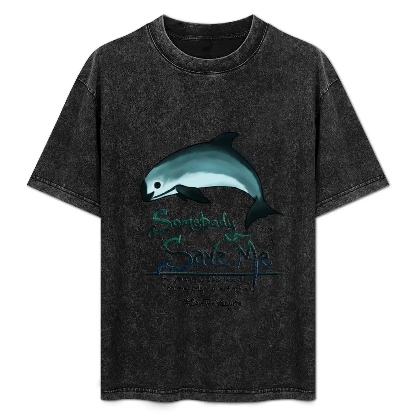 

Save Me - Vaquita Porpoise, art  2015 ~ T-Shirt man clothes clothes plain shirts graphic men clothings