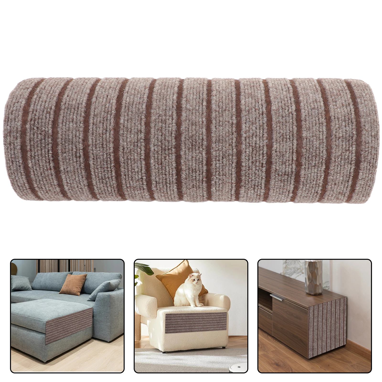 

Self-adhesive Carpet Pad Cat Scratcher Household Climbing Wall Post Rug Polypropylene Fiber (polypropylene) Mat Office
