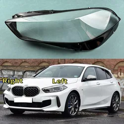 For BMW 1 Series Hatchback F40 2019-2022 Headlight Cover Shade Headlamp Shell Transparent Lampshade Lens Auto Replacement Parts