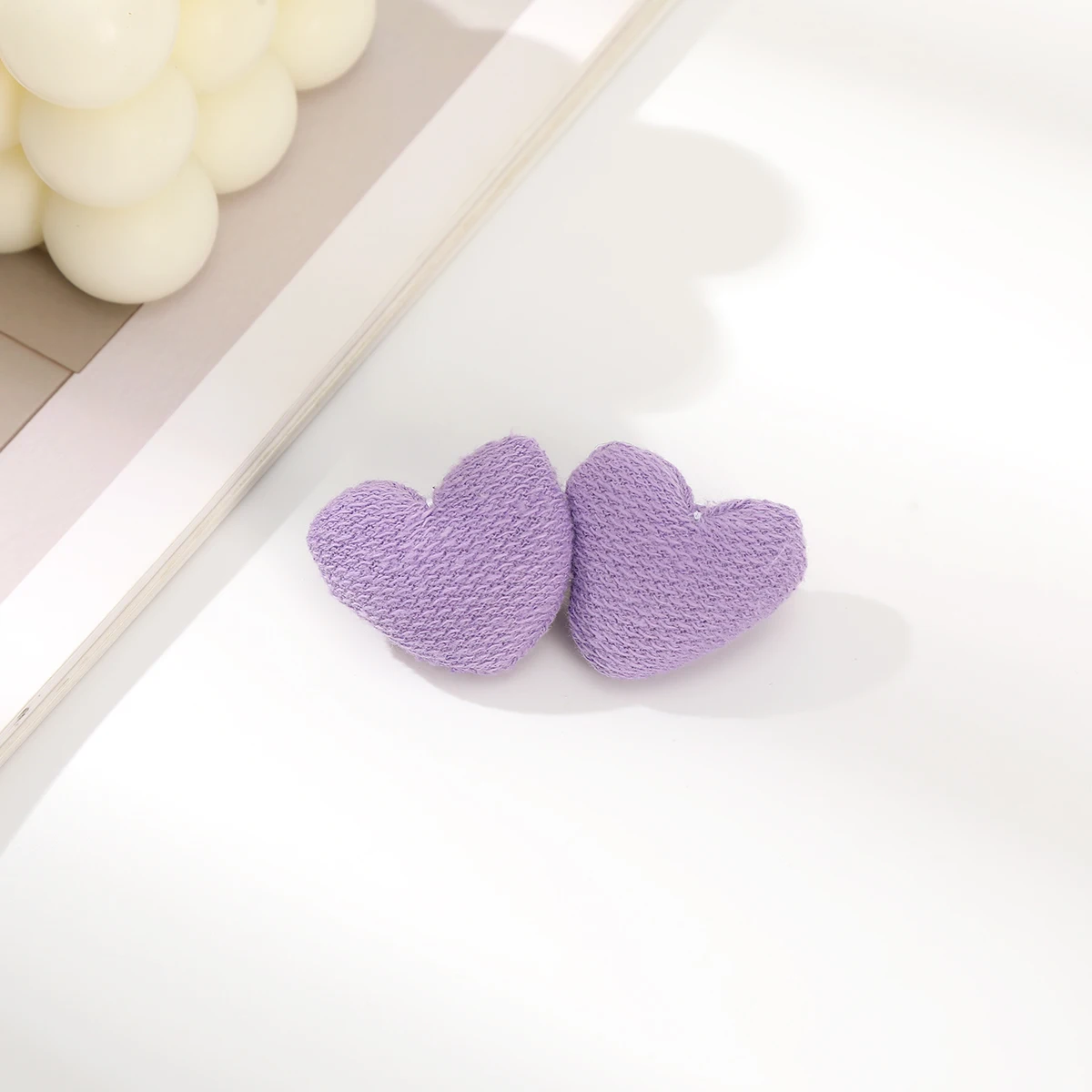 دبابيس شعر على شكل قلب حب من رغوة AWAYTR ، مشابك شعر حلوة ، أغطية رأس لطيفة ، إكسسوارات شعر رومانسية ، مشبك دقات جانبية ، غطاء رأس للفتيات