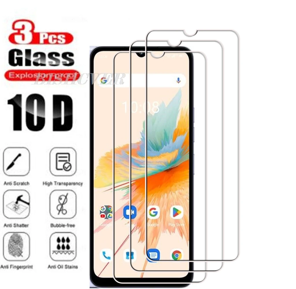 3pcs Tempered Glass For UMIDIGI A15 A15T A15C C2 F3 G2 G3 Plus G5 G5A A13 Pro Max A13S Screen Protector Tempered Glass Film