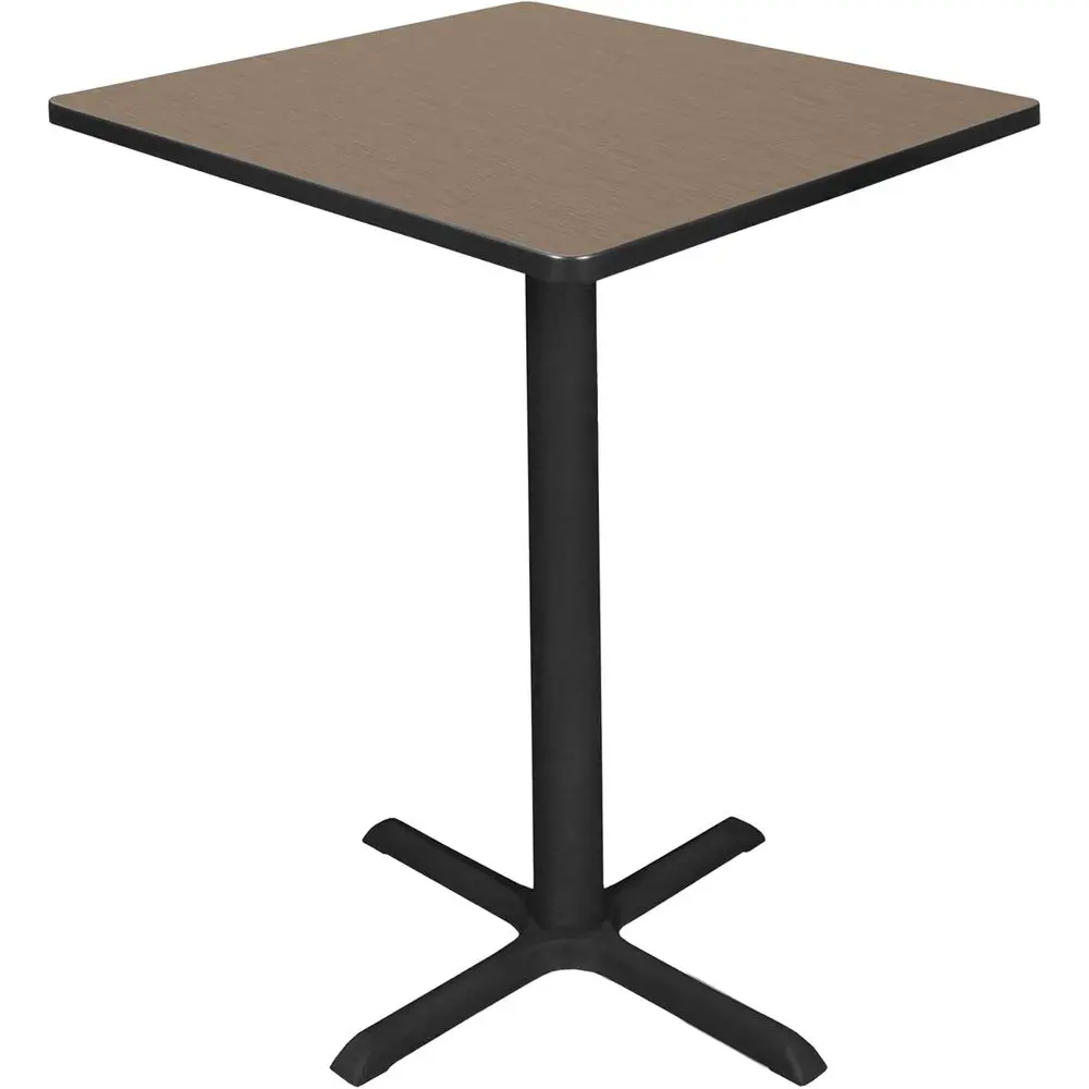 

Medium 36 Round X-Base Dining Table in Noble Oak Finish
