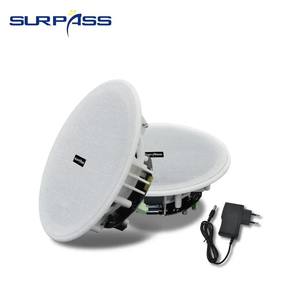 6 Inch 3D Stereo10W Bluetooth ceiling speaker with enceinte Built-in Embedded Amplifier Indoor speakers for Home Theater de casa