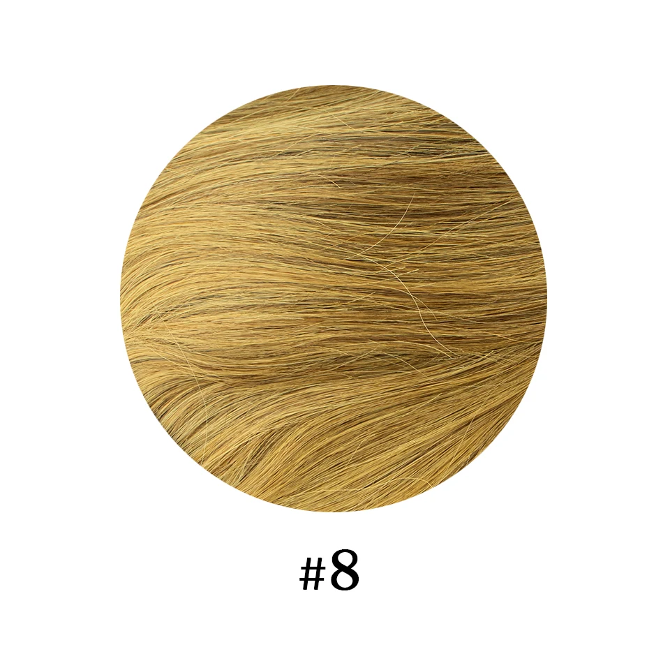 Clip in één stuk Recht 10 inch met 5 clips Menselijk haarverlenging Braziliaanse Remy-haarstukje Clip-in haarextensies Natuurlijk