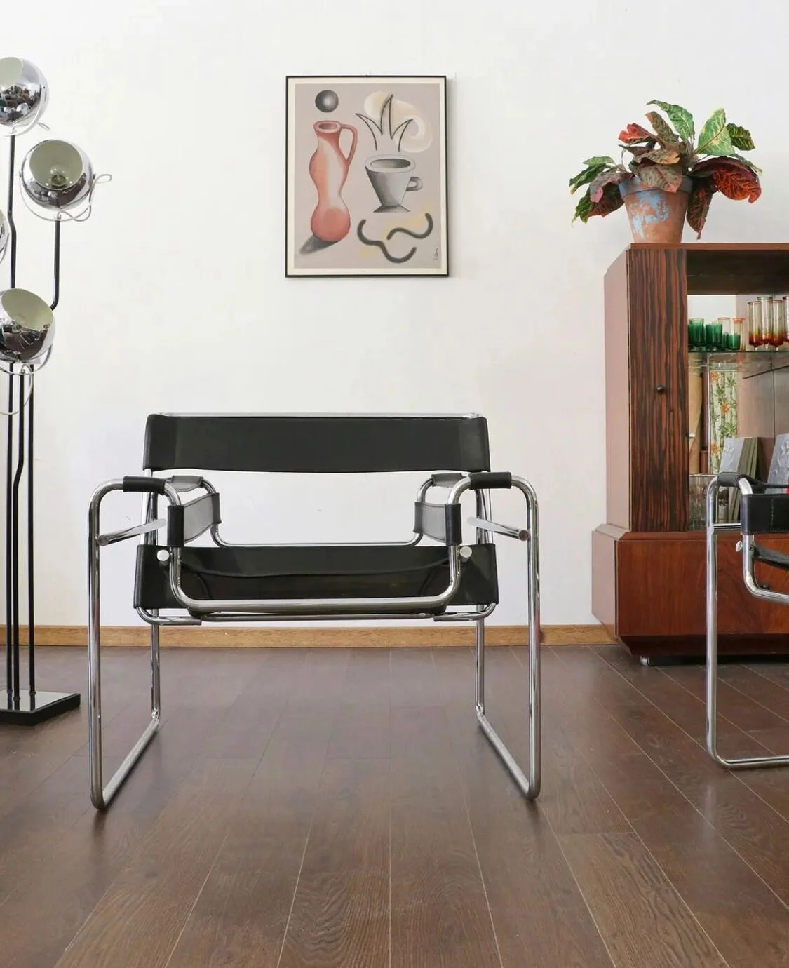 Vasily Chair Hair Designer Serves As A Sofa Chair Antique Style Leisure Study Living Room Stainless Steel Saddle Leather