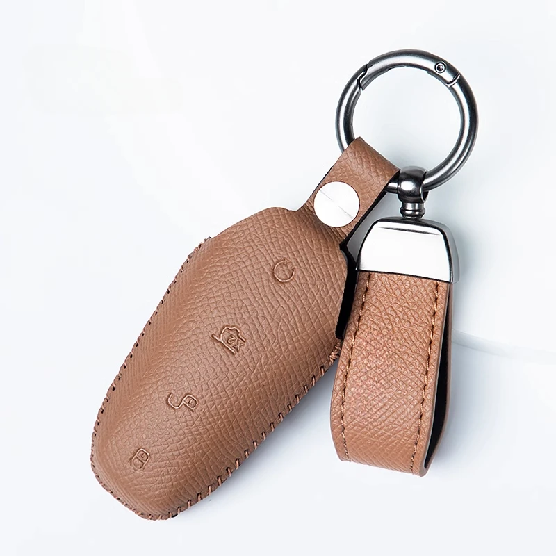 

Suitable for BYD ATTO3 E2 CHAZOR05 Leather Car Remote Key Case Cover Simple Style Multiple Styles To Choose From