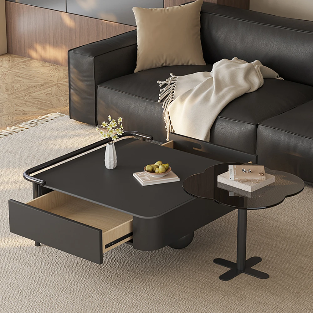 

Japanese Simple Coffee Table Living Room Premium Unique Coffee Table Luxury Modern Small Service Couchtisch Postmodern Furniture