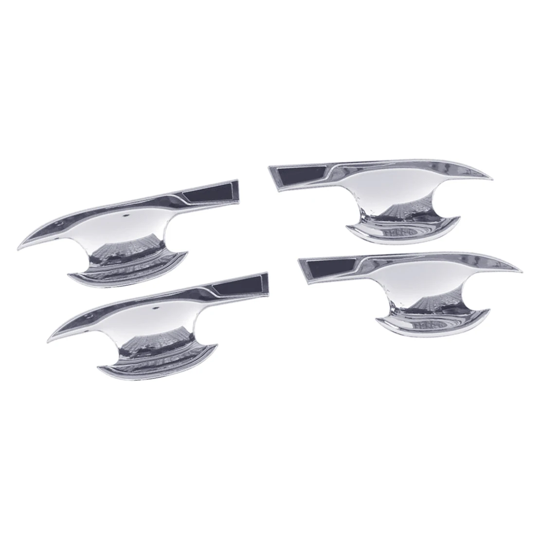 

1 Set Door Handle Bowl Cover Trim Fit for Honda CR-V CRV 2023-2024 Silver ABS