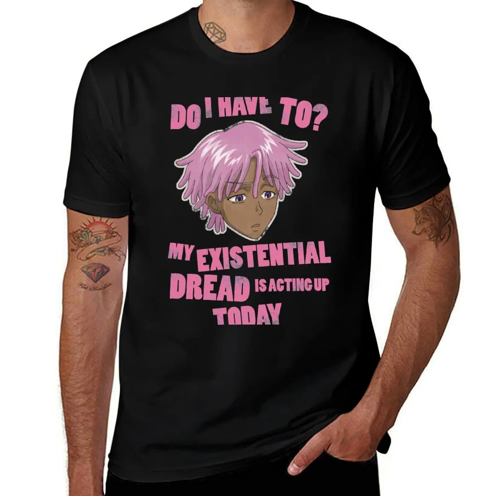 Neo Yokio - Existential Dread T-Shirt man t shirts for men T-Shirt