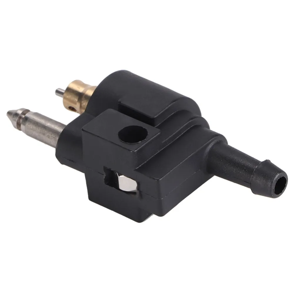 Replacement Part Male Thread Fuel Tank Connector Plastics Black Motor Boat Accessories Male Connector Marine Use
