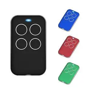 433.92Mhz fixed code and 18 hopping code brands rf remote control duplicator universal D4 type 4 button remote control