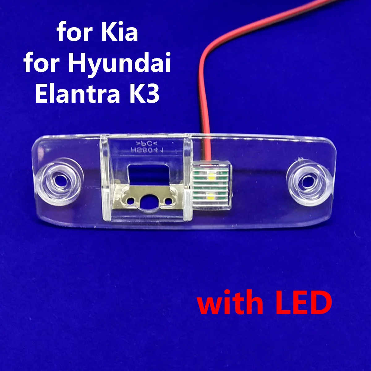 Car Rear View Camera Bracket License Plate Light Housing for Hyundai Elantra Tucson Sonata 8 Accent for Kia K3 Forte Sorento