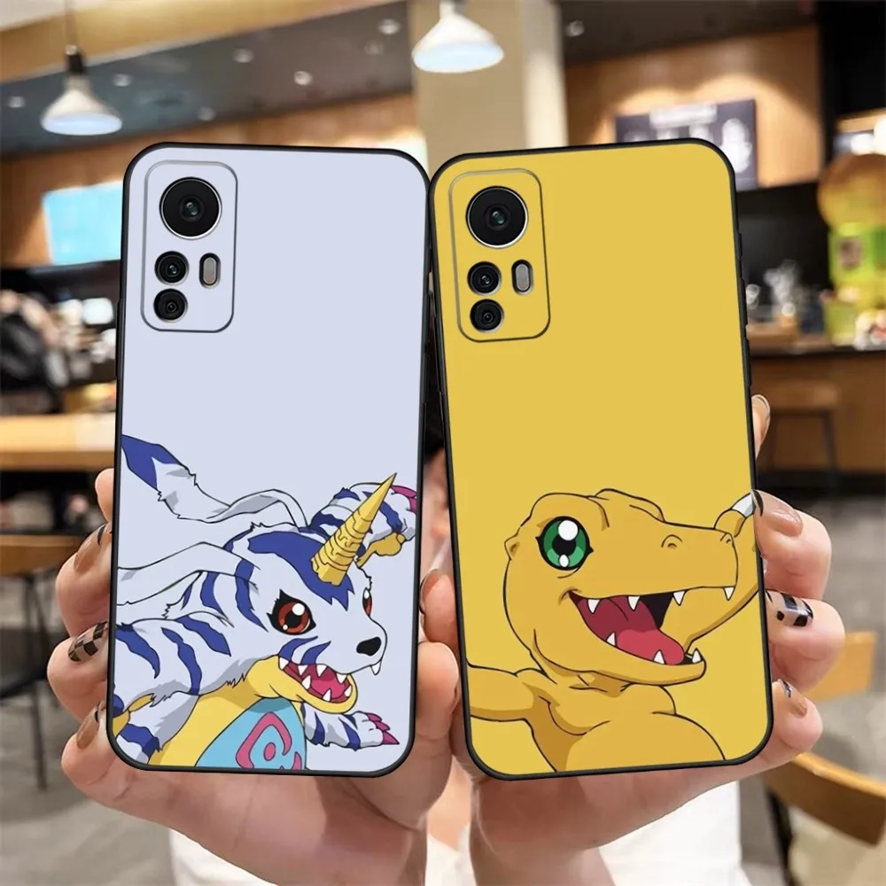 Digimon Anime Phone Case Shell for Xiaomi Redmi Note 14 13 10 12 Pro POCO F4 F5 X5 Pro 12 13 11T Lite Ultra Cover