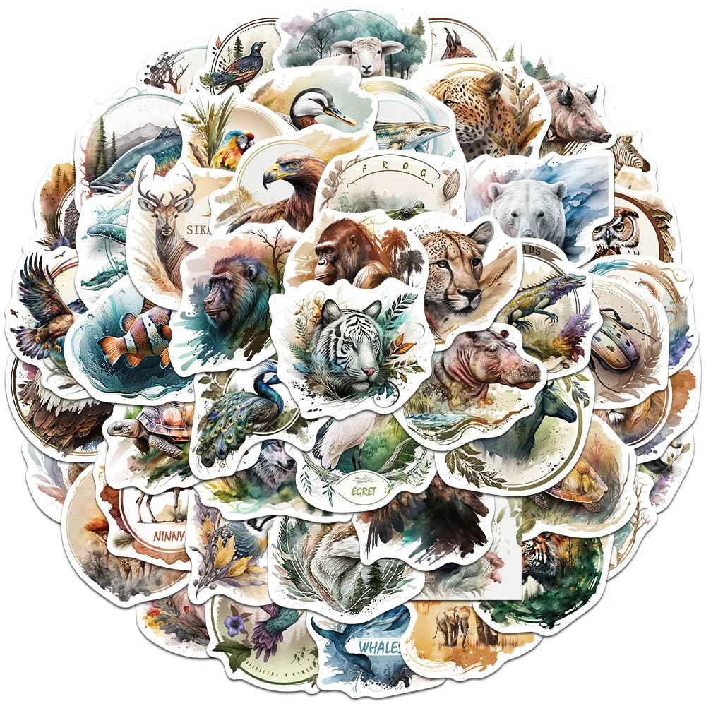 50PCS Creative Wild…