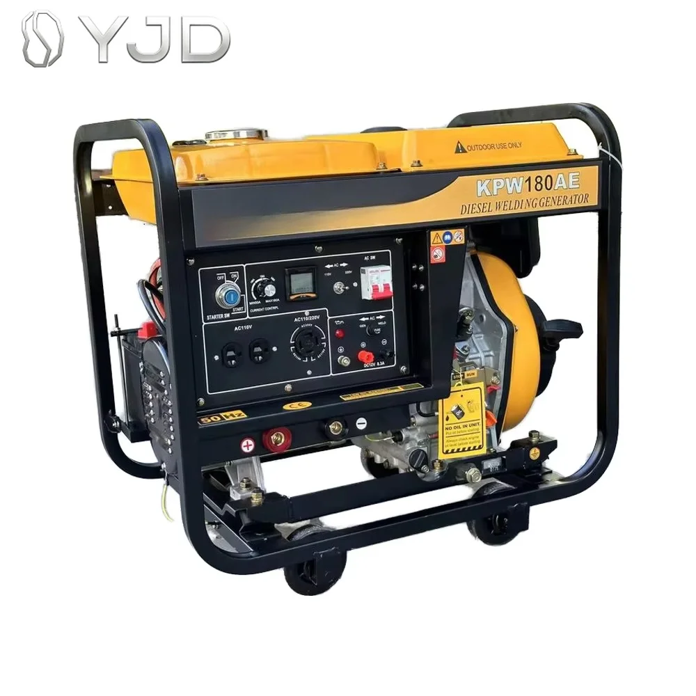 

Single Phase diesel Welding Generator 50HZ 60Hz 110/220V Open Frame diesel Power Generator