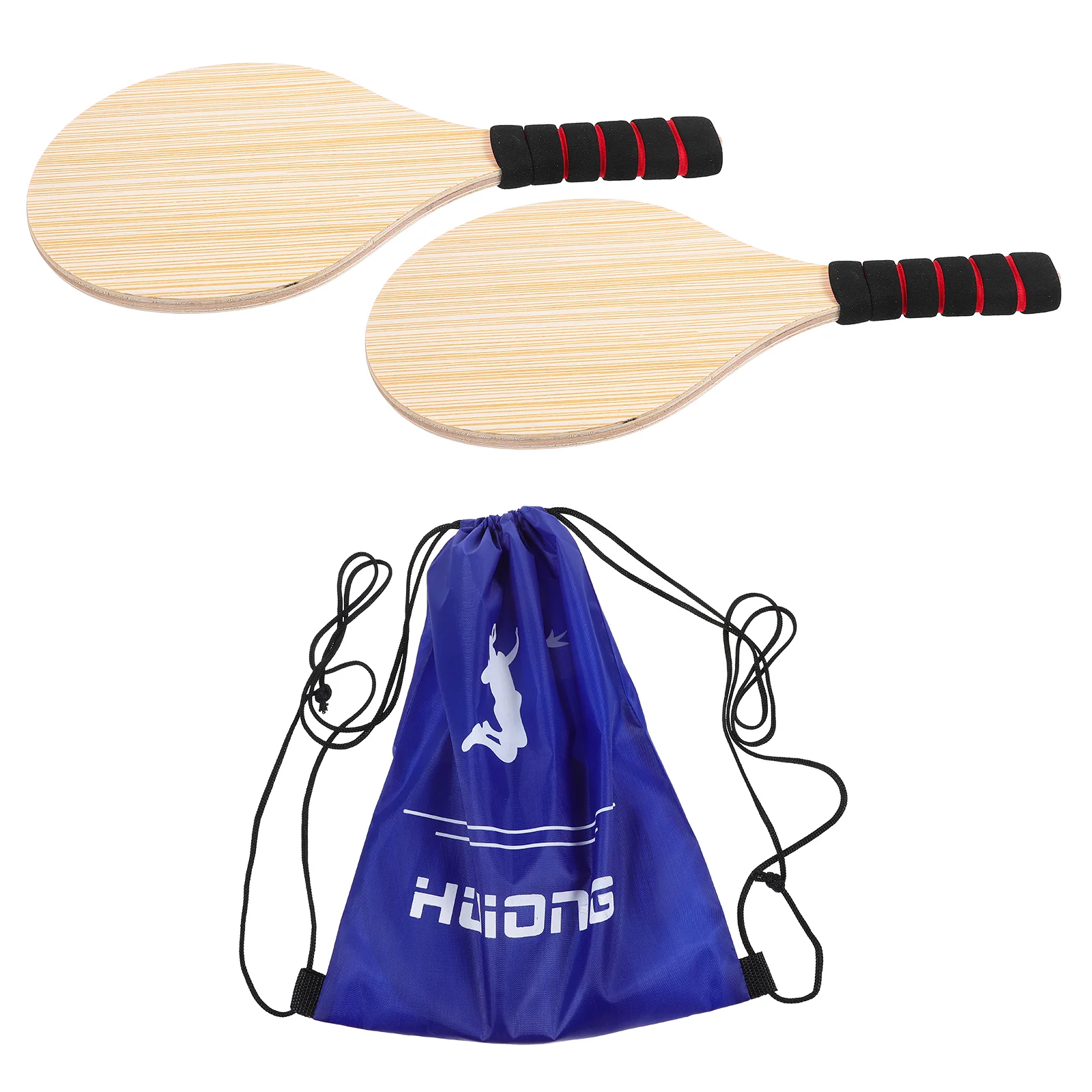 

Cricket Board Shuttlecock Rackets Durable Badminton Beach Ball Portable For Outdoor Paddles Plastic Wood Game Practical