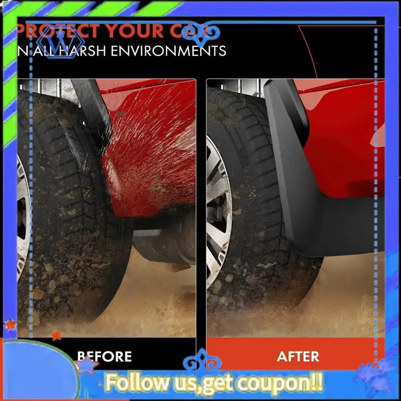 

M46K-4PCS Car Mudguard Mud Flaps Splash Mud Guard Fender For Chery Tiggo 9 2023 2024 Car Accessories