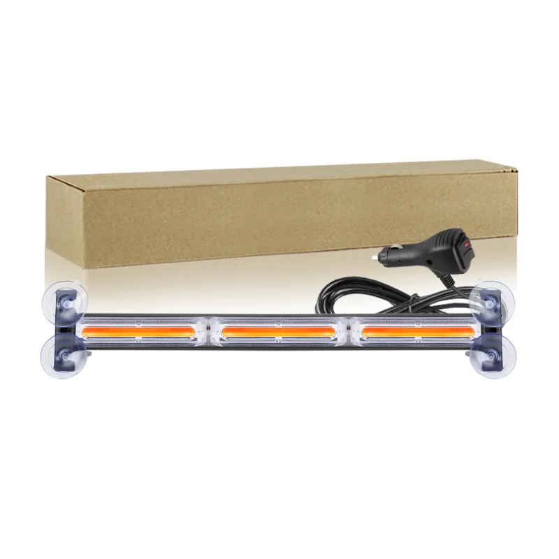 Multi-Color New Car COB Long Bar Signal Light Rod Engineering Net Warning Strobe Light IP67 waterproof support customization