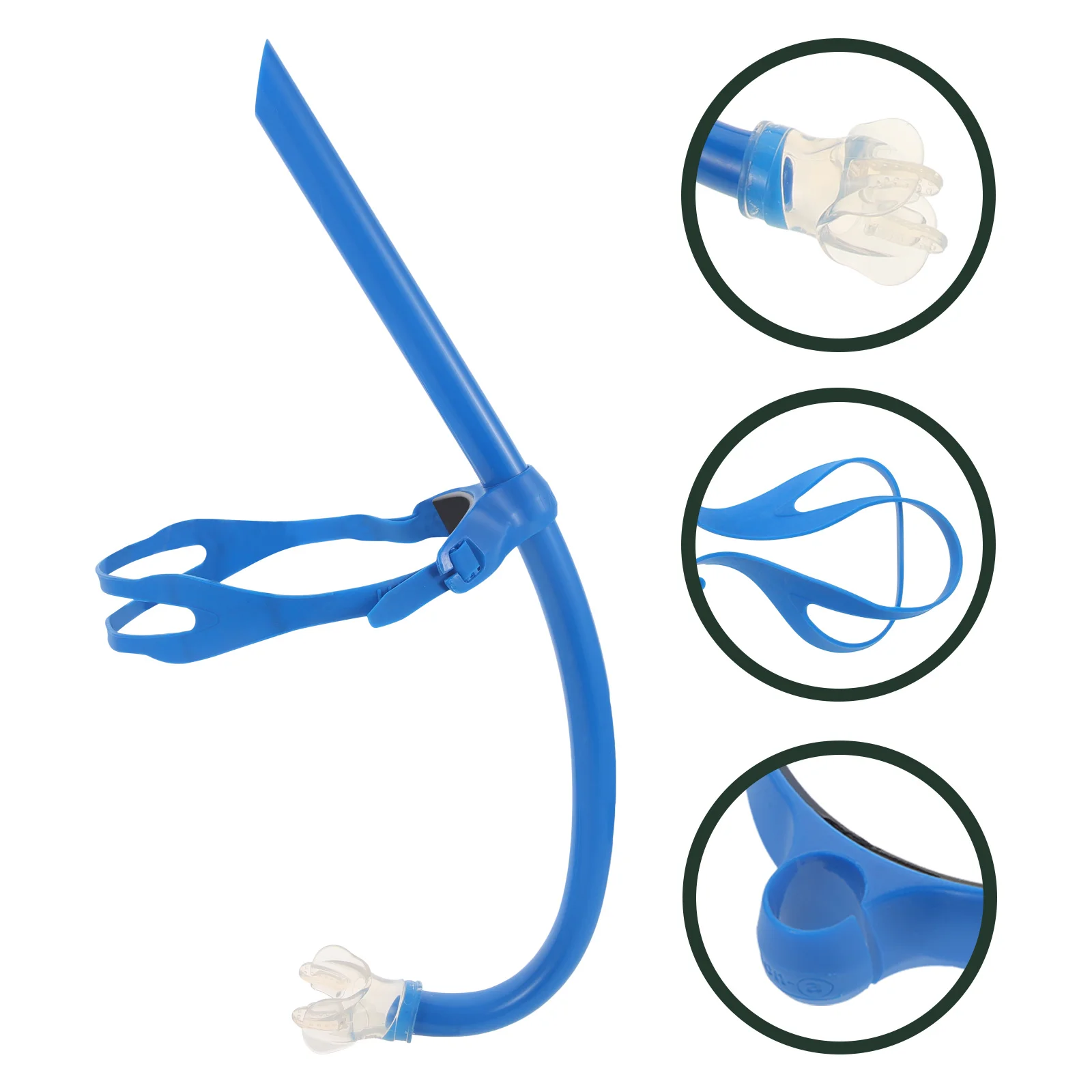 

1Set Portable Diving Snorkel Soft Flexible Comfortable Fit Professional Scuba Tube Breathable Dive Tube Snorkeling Supply