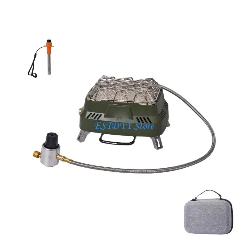 G6DE التخييم يندبروف مدفأة خيمة سخان مزدوج الغرض في الهواء الطلق متعددة الوظائف مدفأة للتخييم في الهواء الطلق