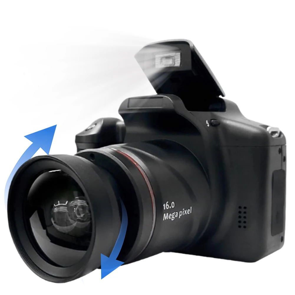 NEW Digital Camera Mini Portable Small Video Camera 16X Digital Zoom Outdoor Digital Video Camera Photography Video Recorder